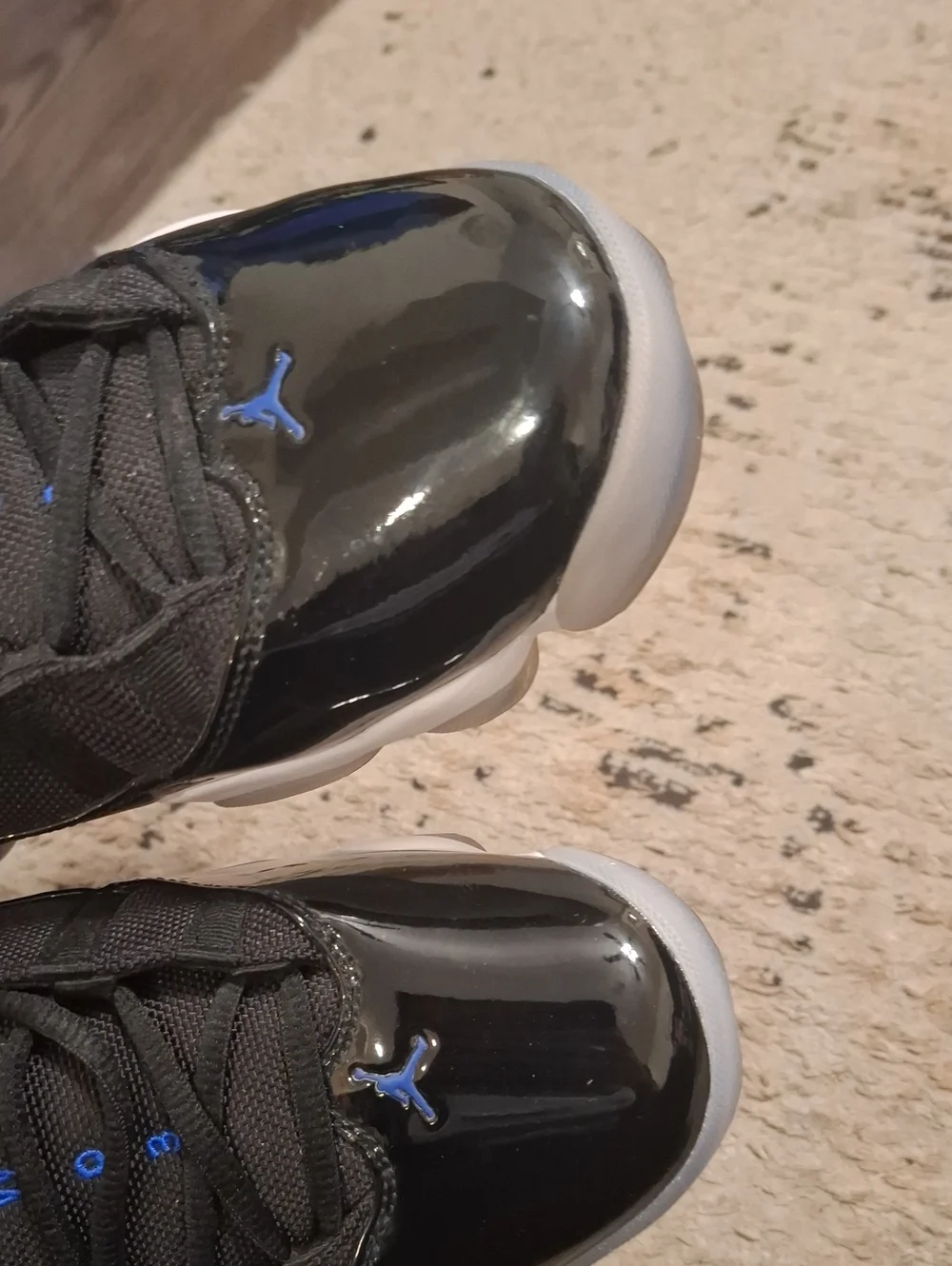 Jordan 6 Rings Space Jam Black Blue Size 9.5